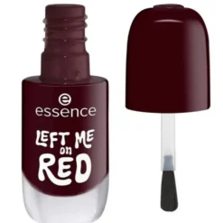 Essence Gel Nail Polish żelowy lakier do paznokci 12 Left Me On Red 8ml