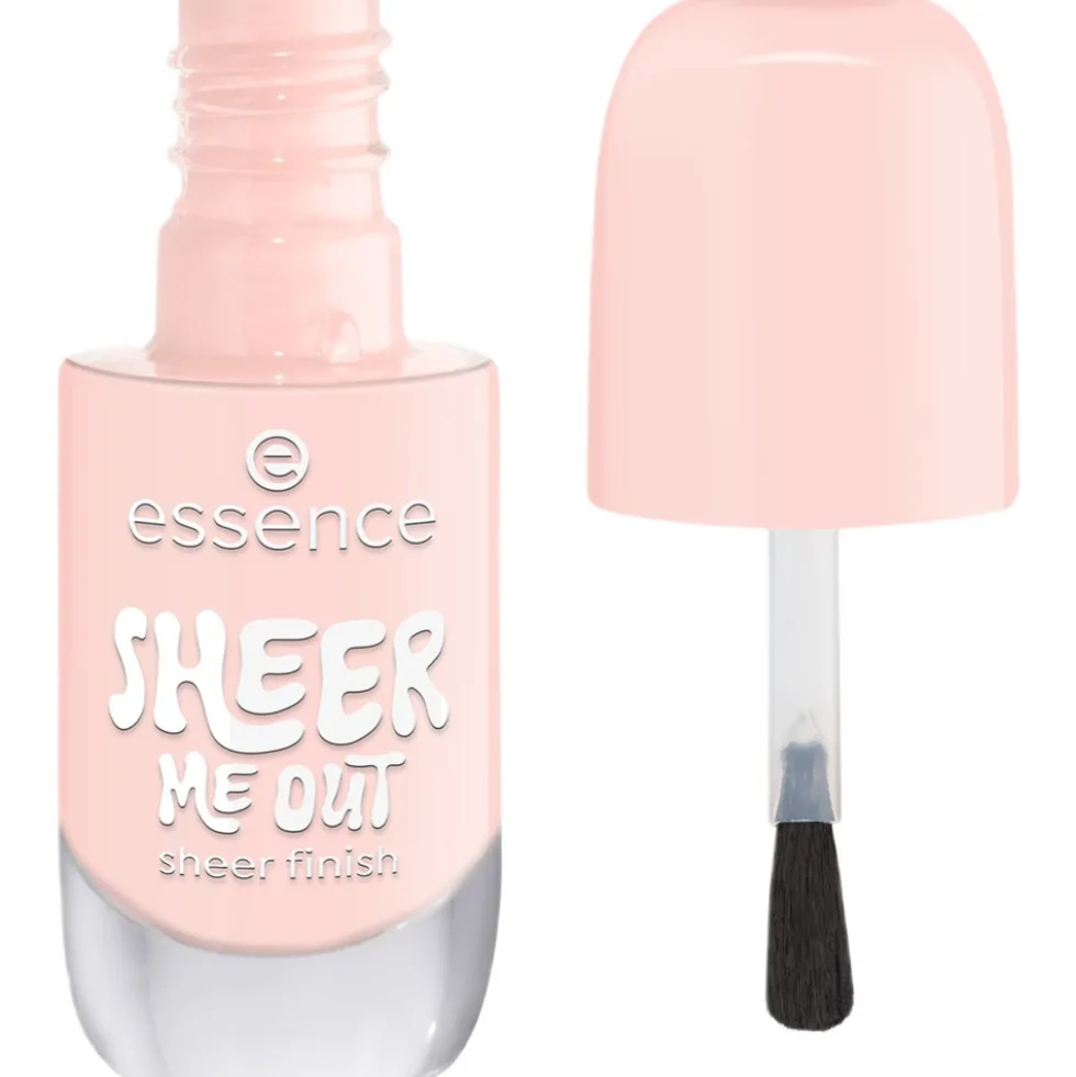Essence Gel Nail Polish żelowy lakier do paznokci 04 Sheer Me Out 8ml