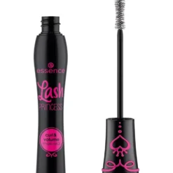 Essence Lash Princess Curl & Volume Mascara pogrubiająco-podkręcający tusz do rzęs Black 12ml