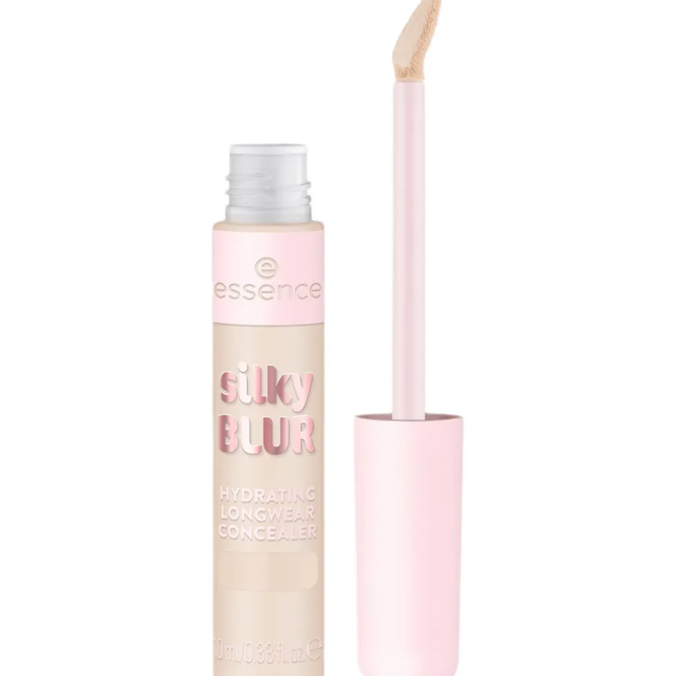 Essence Silky Blur Hydrating Longwear Concealer lekki korektor do twarzy 50 10ml