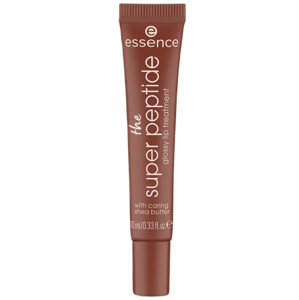 Essence The Super Peptide Glossy Lip Treatment balsam do ust 06 Plumfection! 10ml