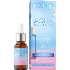 Eveline Cosmetics Aqua Balance super serum z kompleksem nawilżającym 18ml