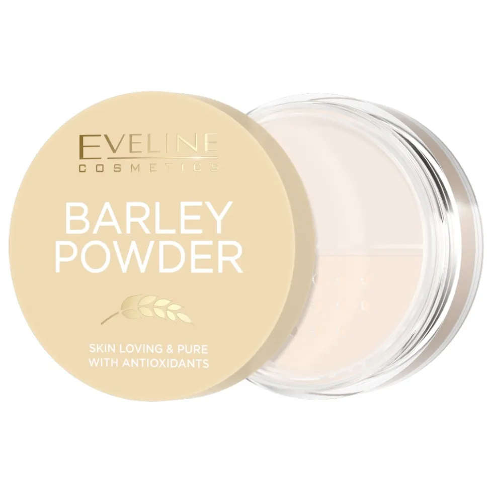 Eveline Cosmetics Barley Powder puder sypki z mączką jęczmienną 8g