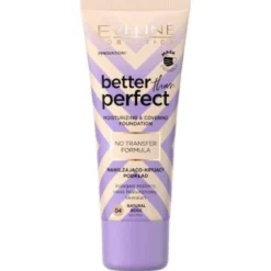 Eveline Cosmetics Better Than Perfect nawilżająco-kryjący podkład 04 Natural Beige 30ml