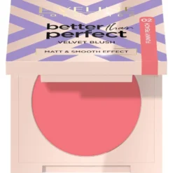 Eveline Cosmetics Better Than Perfect Velvet Blush róż prasowany 02 Funny Peach 2.3g