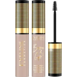 Eveline Cosmetics Brow & Go! maskara do brwi z zagęszczającymi włókienkami 05 Taupe 6ml