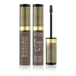 Eveline Cosmetics Brow & Go! maskara do brwi z zagęszczającymi włókienkami 01 Light 6ml