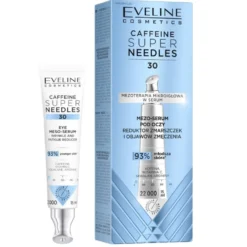 Eveline Cosmetics Caffeine Super Needles 30 mezo-serum pod oczy reduktor zmarszczek i objawów zmęczenia 15ml