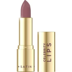Eveline Cosmetics Celebrity Lips Satin kremowa pomadka o satynowym wykończeniu 601 Heat
