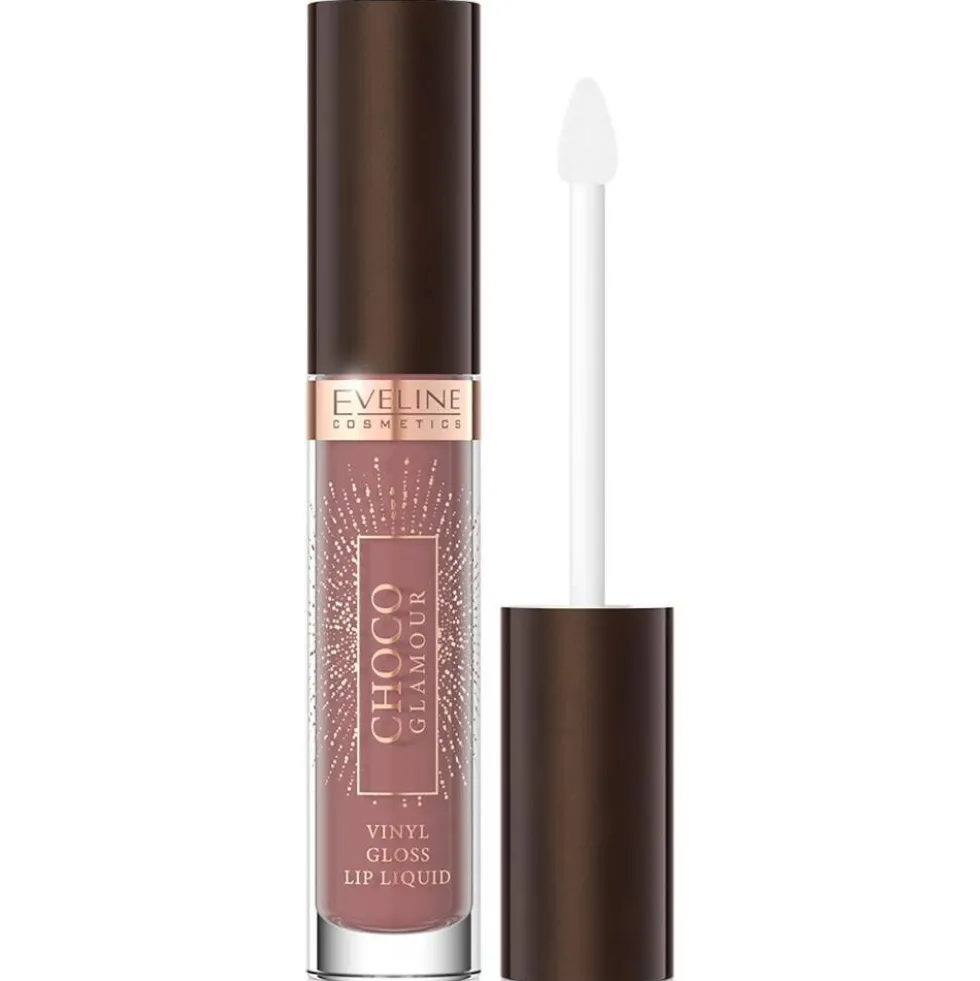Eveline Cosmetics Choco Glamour pomadka w płynie z efektem glossy lips 03 4.5ml