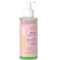 Eveline Cosmetics Cica Skin kojący żel-olejek do mycia twarzy 145ml