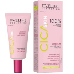 Eveline Cosmetics Cica Skin krem CC nawilżająco-tonujący 30ml