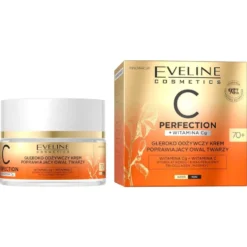 Eveline Cosmetics C-Perfection głęboko odżywczy krem poprawiający owal twarzy 70+ 50ml