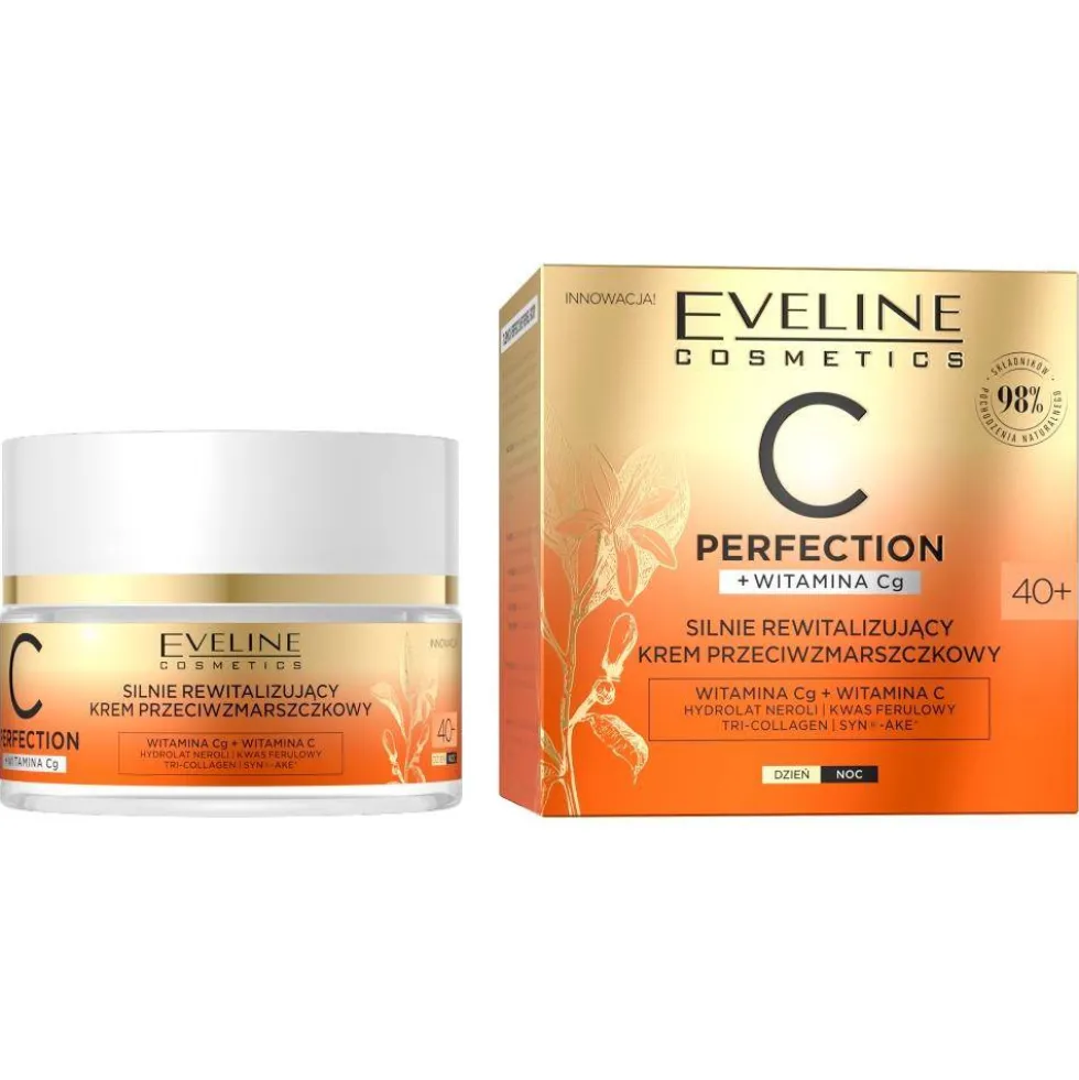 Eveline Cosmetics C-Perfection silnie rewitalizujący krem przeciwzmarszczkowy 40+ 50ml