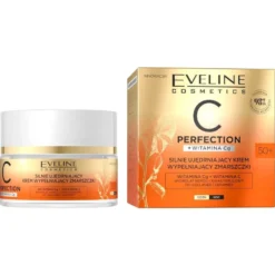 Eveline Cosmetics C-Perfection silnie ujędrniający krem wypełniający zmarszczki 50+ 50ml