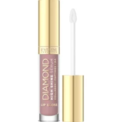 Eveline Cosmetics Diamond High Shine Serum błyszczyk-serum do ust 21 Dusty Rose 5ml