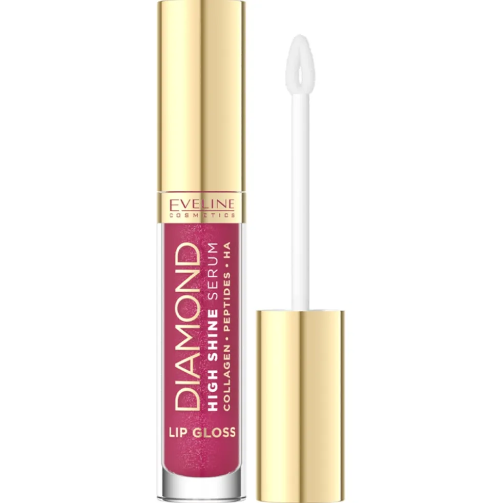 Eveline Cosmetics Diamond High Shine Serum błyszczyk-serum do ust 23 Cranberry 5ml