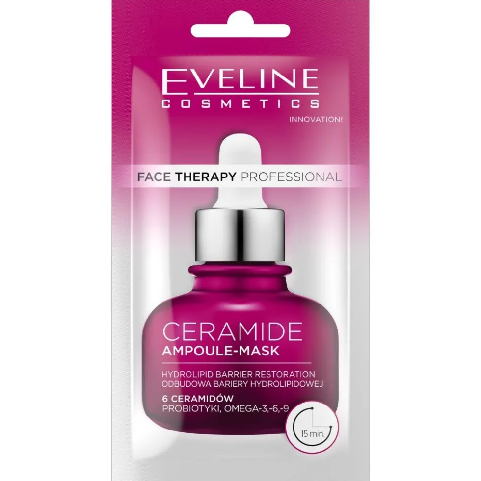 Eveline Cosmetics Face Therapy Professional Ampoule-Mask kremowa maseczka do twarzy Ceramide 8ml