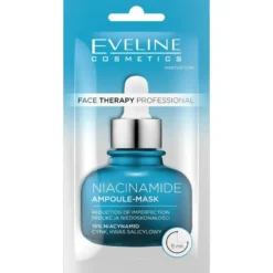 Eveline Cosmetics Face Therapy Professional Ampoule-Mask kremowa maseczka do twarzy Niacinamide 8ml