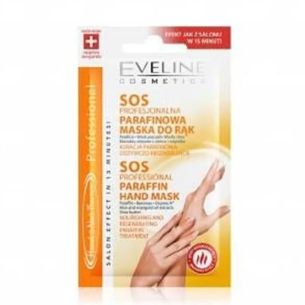 Eveline Cosmetics Hand&Nail Therapy Professional SOS parafinowa maska do rąk 7ml