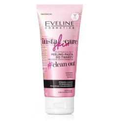 Eveline Cosmetics Insta Skin Care oczyszczający peeling-pasta do twarzy przeciw zaskórnikom 75ml