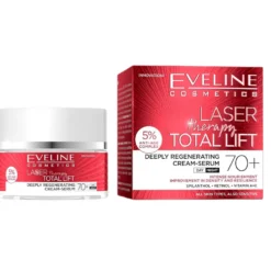 Eveline Cosmetics Laser Therapy Total Lift głęboko regenerujący krem-serum 70+ 50ml