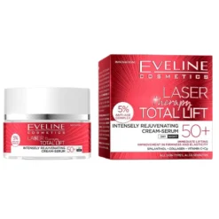 Eveline Cosmetics Laser Therapy Total Lift silnie odmładzający krem-serum 50+ 50ml