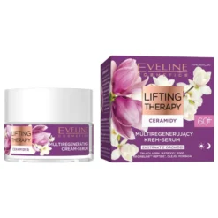 Eveline Cosmetics Lifting Therapy Ceramidy multiregenerujący krem-serum 60+ 50ml