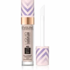 Eveline Cosmetics Liquid Camouflage wodoodporny korektor kamuflujący z kwasem hialuronowym 03 Soft Natural 7.5ml