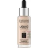 Eveline Cosmetics Liquid Control HD matujący podkład do twarzy z niacynamidem 002 Soft Porcelain 32ml