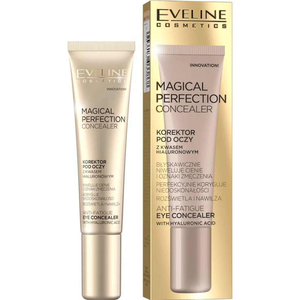 Eveline Cosmetics Magical Perfection Concealer korektor pod oczy 02A Light Vanilla 15ml