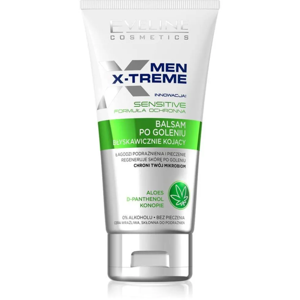Eveline Cosmetics Men X-Treme Sensitive błyskawicznie kojący balsam po goleniu 150ml