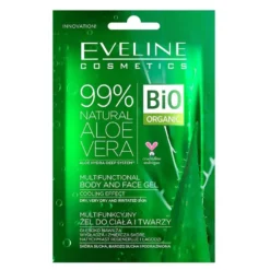 Eveline Cosmetics 99% Natural Aloe Vera Gel multifunkcyjny żel do ciała i twarzy 20ml