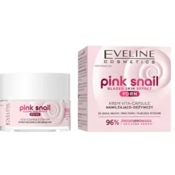 Eveline Cosmetics Pink Snail krem nawilżająco–odżywczy 50ml