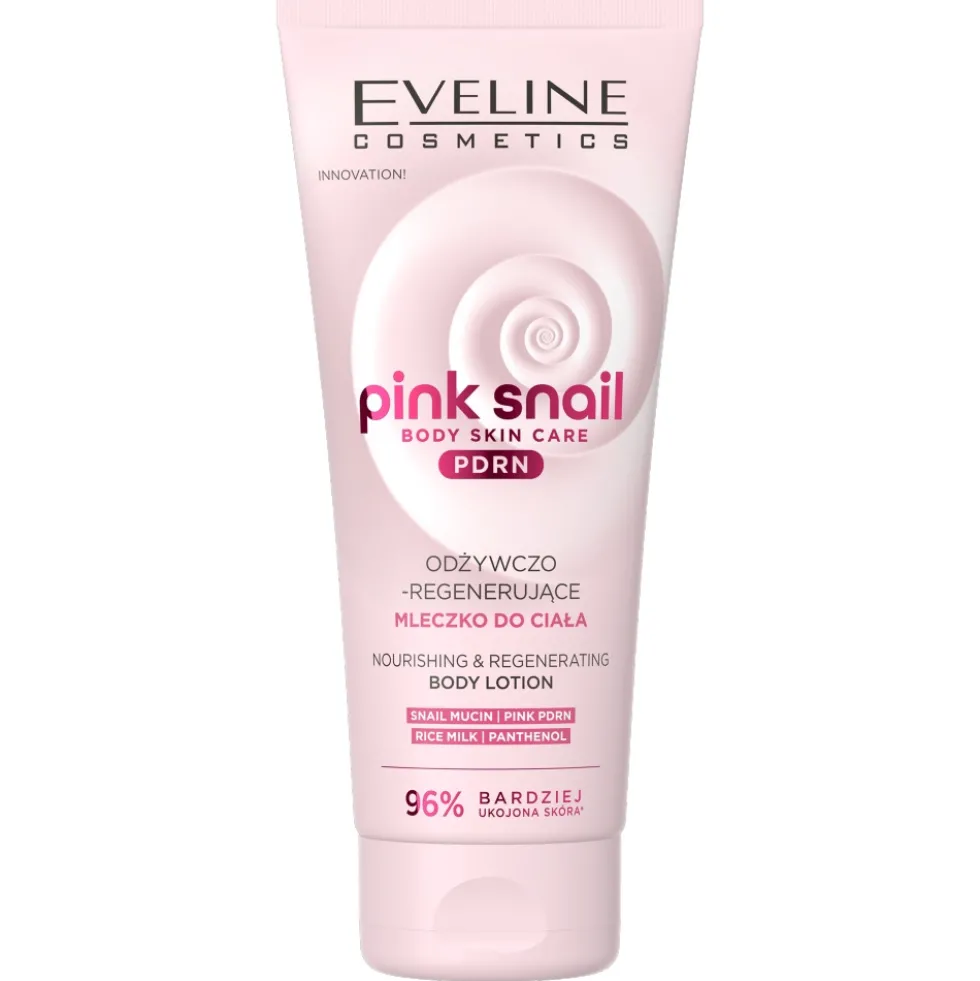 Eveline Cosmetics Pink Snail odżywczo-regenerujące mleczko do ciała 200ml