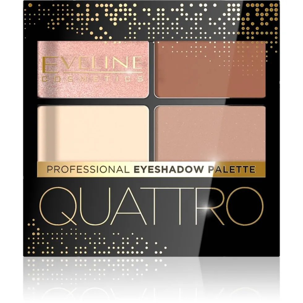 Eveline Cosmetics Quattro Professional Eyeshadow Palette paletka cieni do powiek 05 3.2g