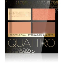 Eveline Cosmetics Quattro Professional Eyeshadow Palette paletka cieni do powiek 01 3.2g