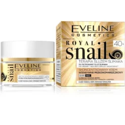 Eveline Cosmetics Royal Snail 40+ skoncentrowany krem intensywnie przeciwzmarszczkowy na dzień i na noc 50ml