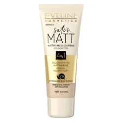 Eveline Cosmetics Satin Matt Foundation matujący podkład do twarzy 103 Natural 30ml