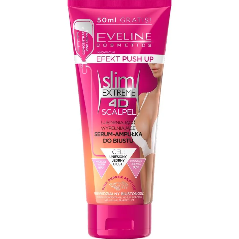 Eveline Cosmetics Slim Extreme 4D Scalpel ujędrniająco-wypełniające serum-ampułka do biustu 175ml