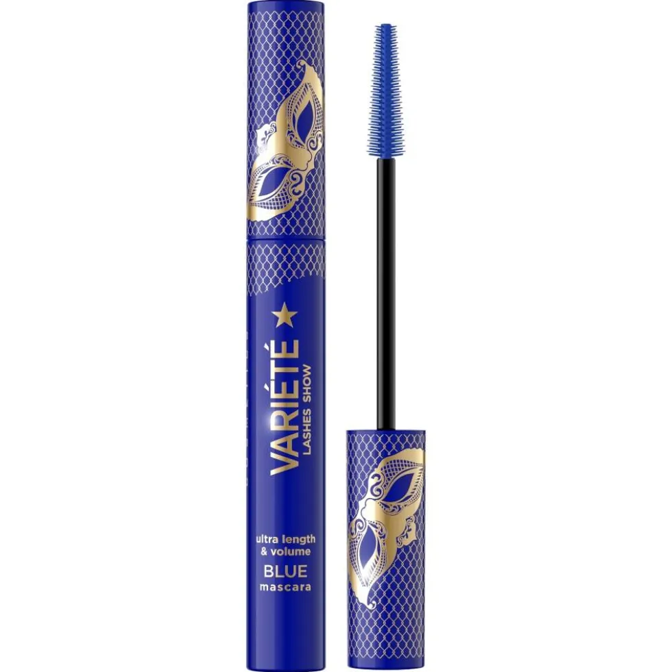 Eveline Cosmetics Variete pogrubiająco-wydłużający tusz do rzęs Blue 9ml