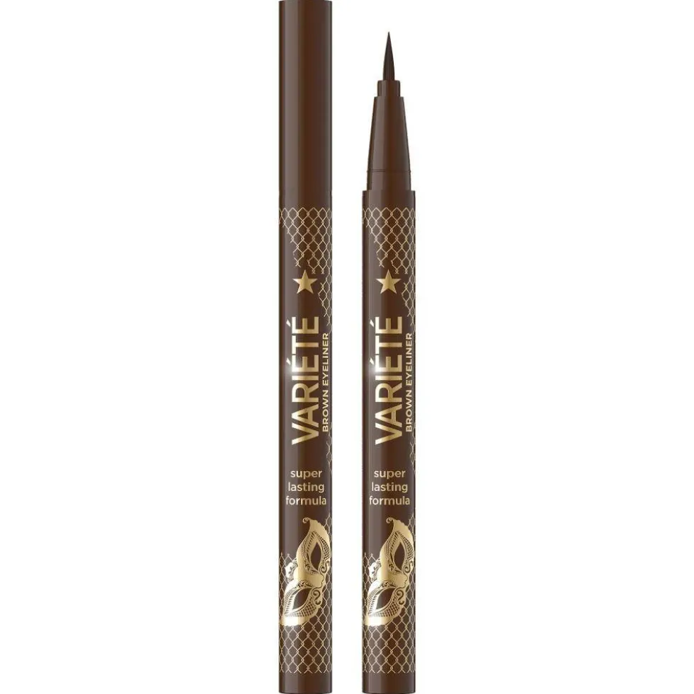 Eveline Cosmetics Variete precyzyjny eyeliner w pisaku Brown 2g