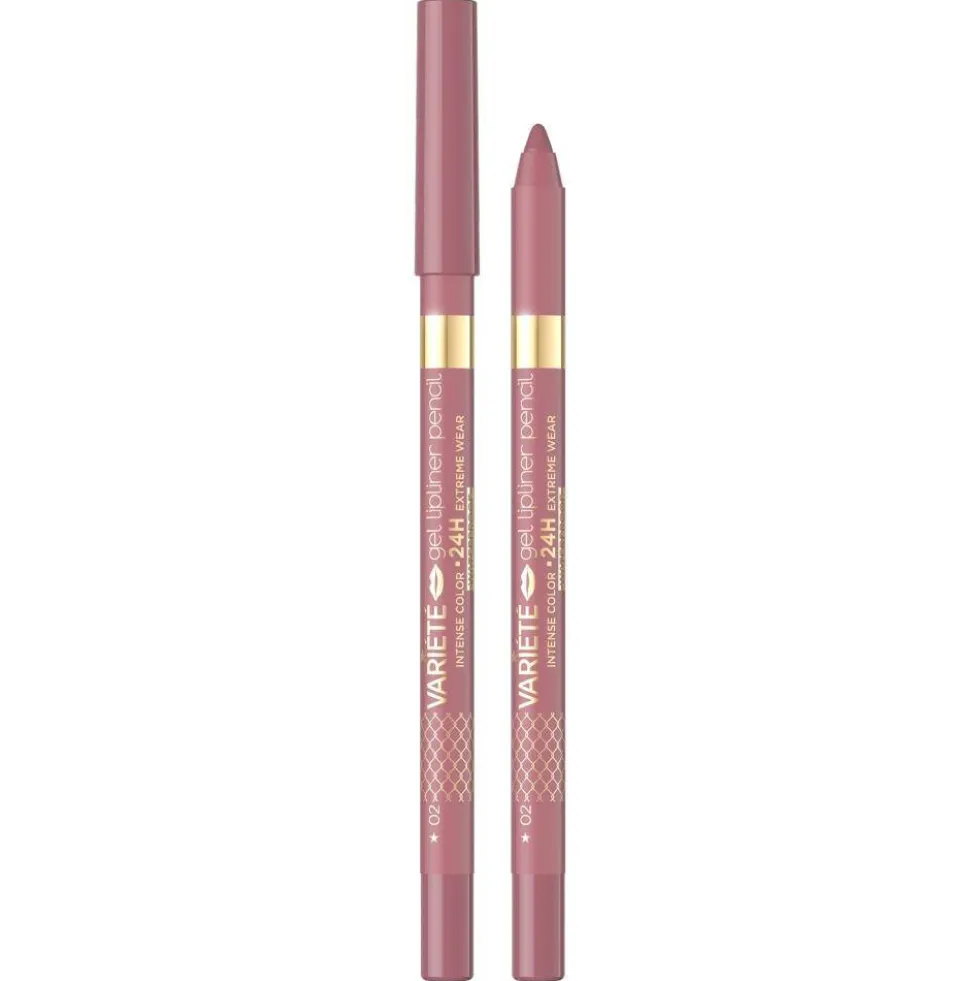 Eveline Cosmetics Variete wodoodporna żelowa konturówka do ust 02