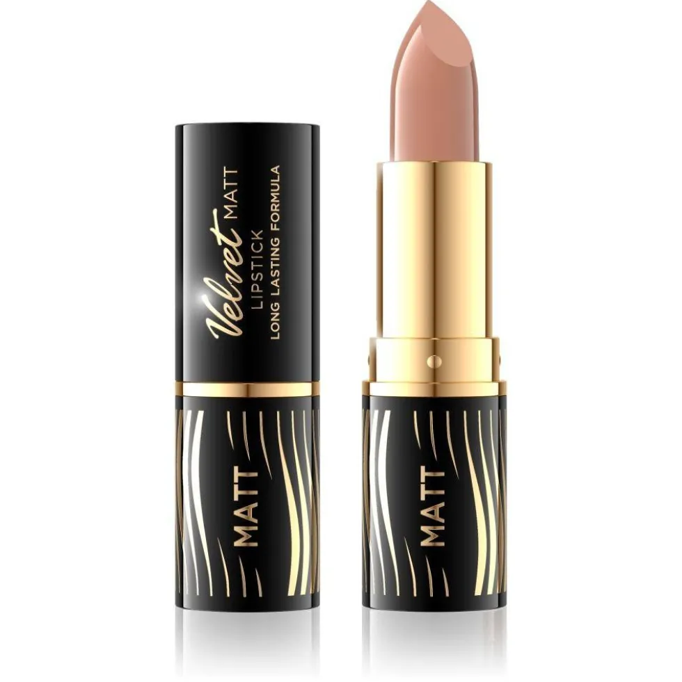 Eveline Cosmetics Velvet Matt Lipstick matowa pomadka do ust 500 Nude 4.1g
