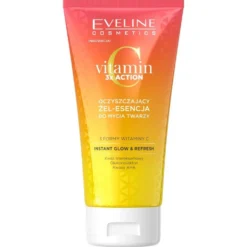 Eveline Cosmetics Vitamin C 3x Action oczyszczający żel-esencja do mycia twarzy 150ml