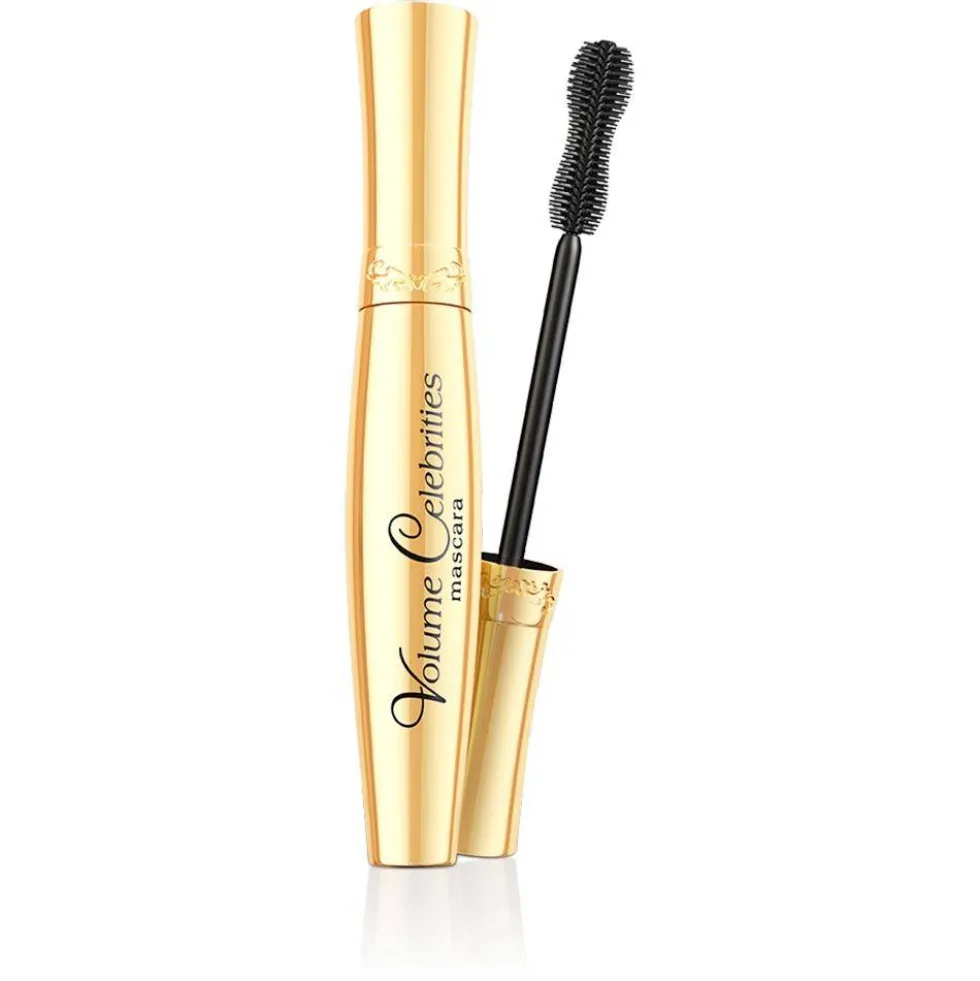 Eveline Cosmetics Volume Celebrities Mascara tusz do rzęs pogrubiająco-podkręcający Black 8ml