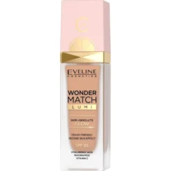 Eveline Cosmetics Wonder Match Lumi luksusowy podkład rozświetlający do twarzy 25 Sand Beige 30ml