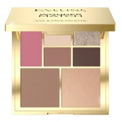 Eveline Cosmetics Wonder Match paleta do makijażu oczu i konturowania twarzy 12g