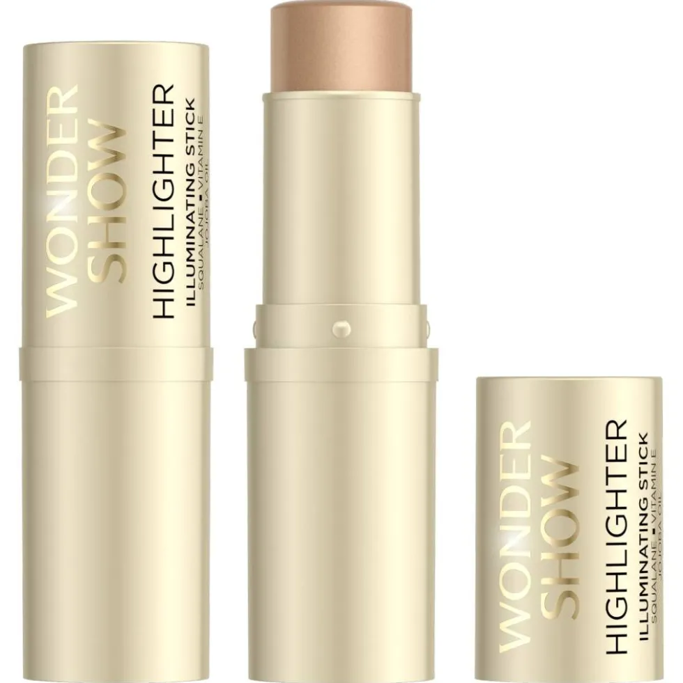 Eveline Cosmetics Wonder Show rozświetlacz w sztyfcie 02 Golden Hour 8g