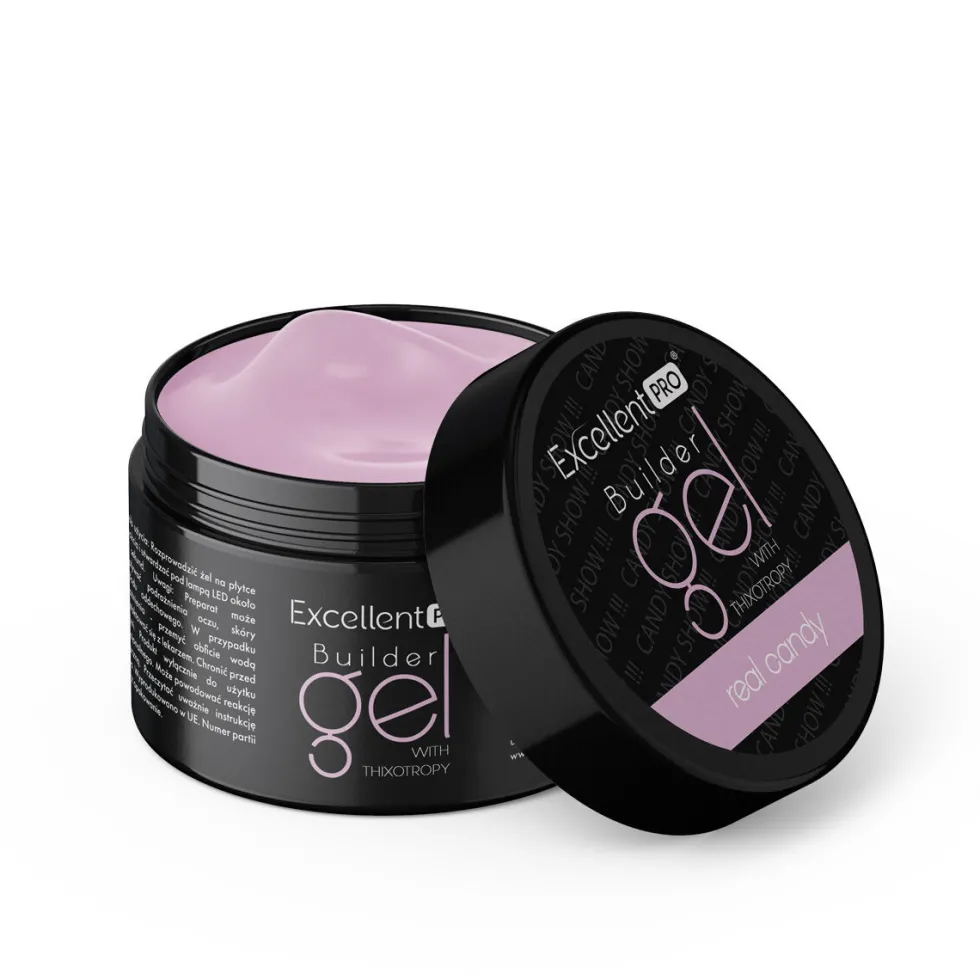 Excellent PRO Builder Gel With Thixotropy żel budujący Real Candy 15g